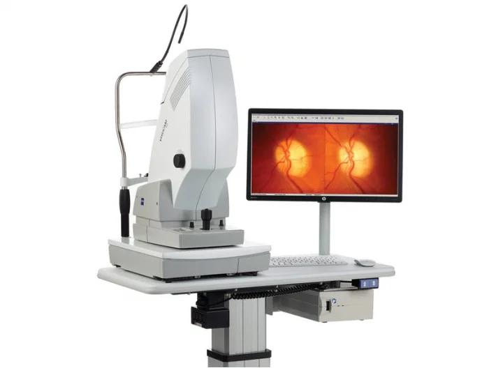 Fundus camera and retinal angiography imaging system